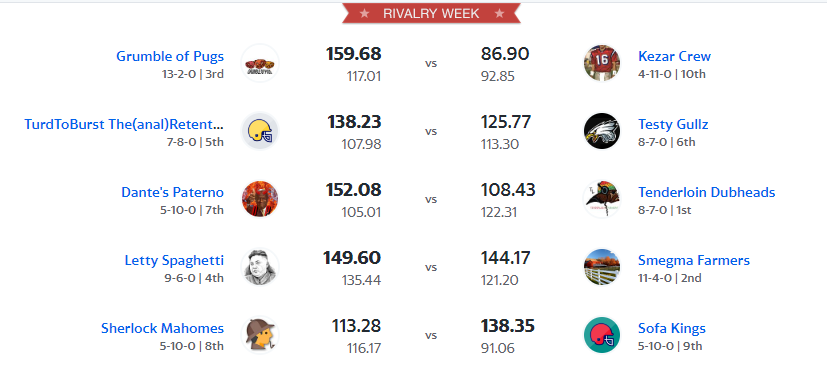 2023 Rivalry Week